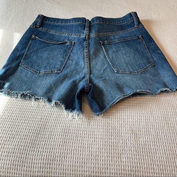 MADEWELL High Rise Denim Shorts Cutoff F7019 - Picture 4 of 8